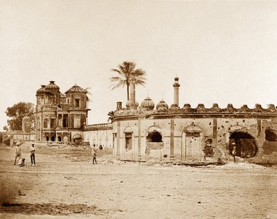 The Secundra Bagh showing the Breach of Gateway, Lucknow by Felice Beato